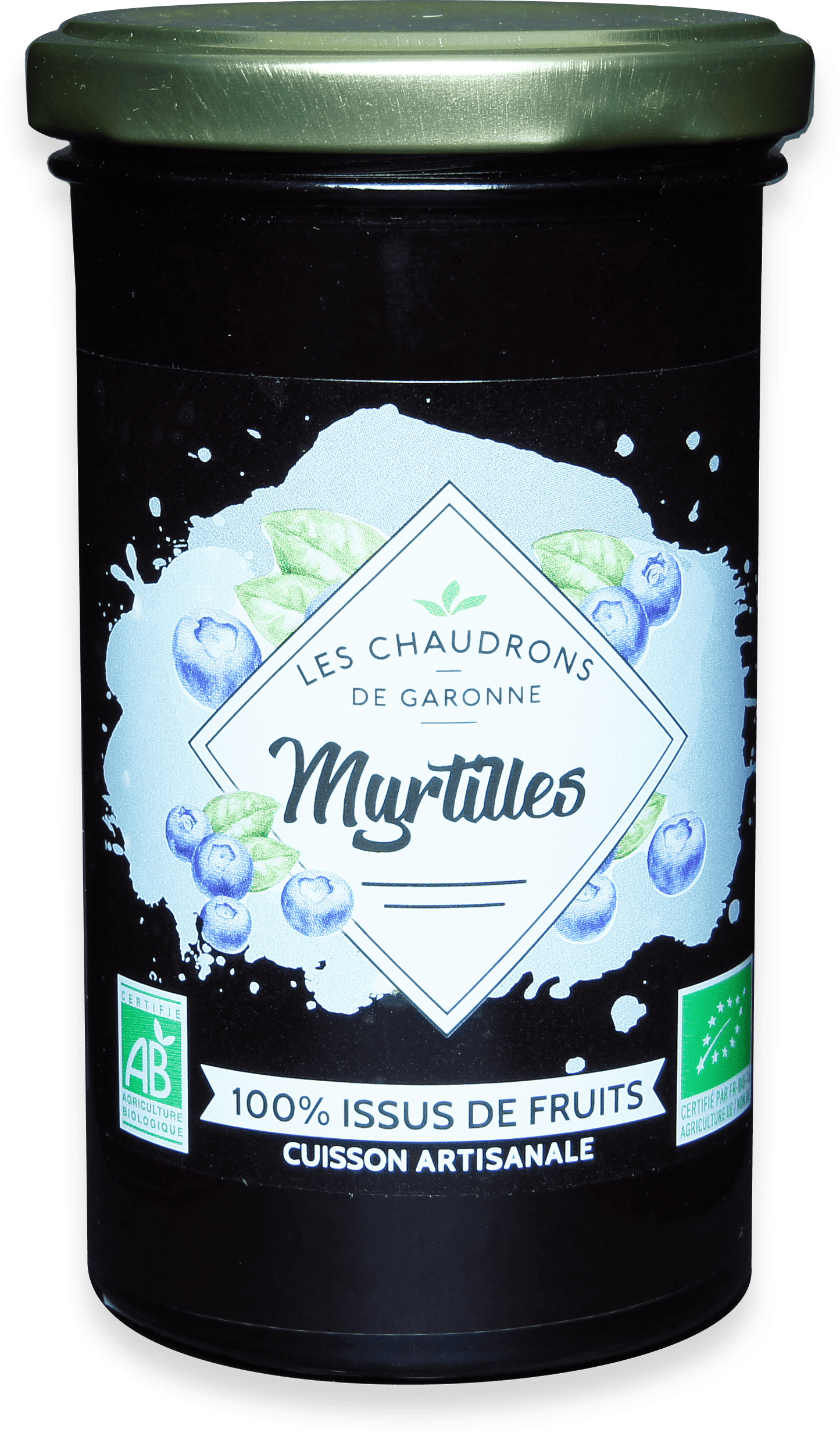 100% issus de fruit myrtilles bio - 1