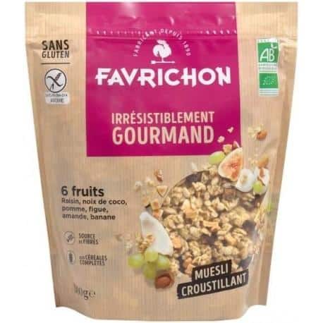 Favrichon -- Muesli croustillant 6 fruits - 500 g