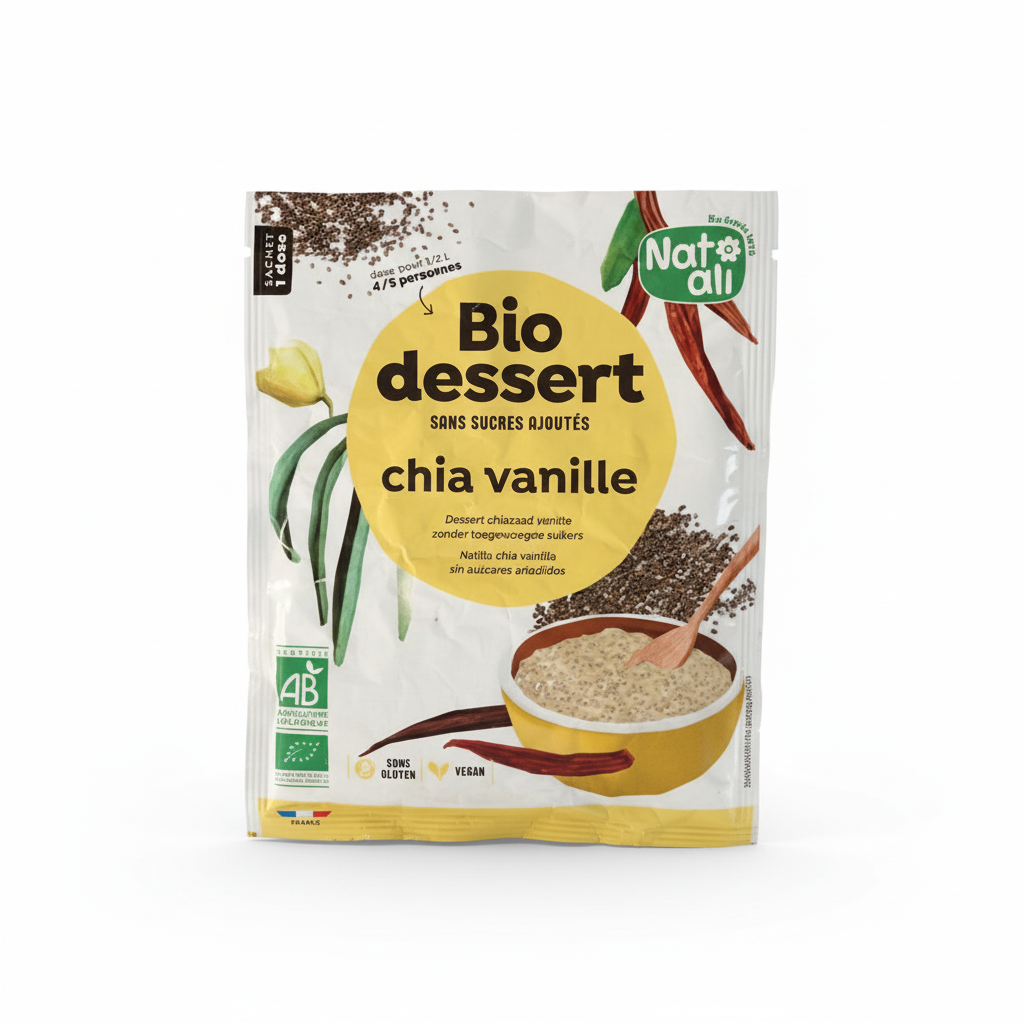 Créme dessert chia vanille 40g