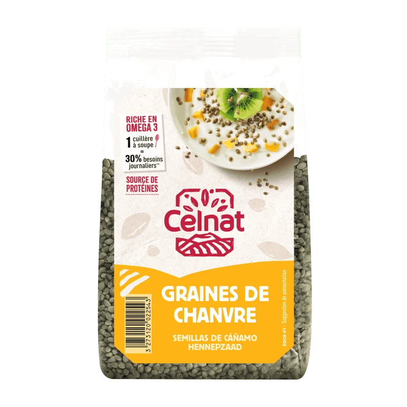Graines de chanvre complétes 250g