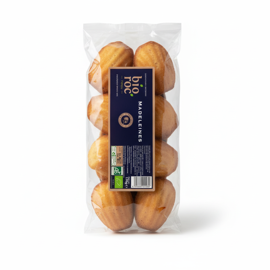 Madeleines au beurre 170g