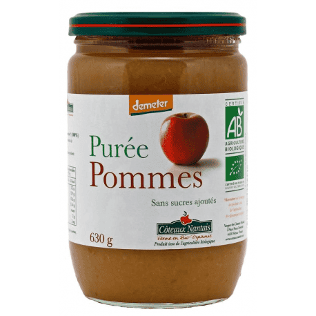 Puree de pommes - demeter -