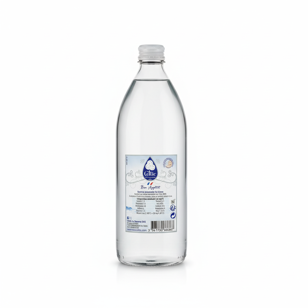 CELTIC -- Bouteille verre perdu eau plat