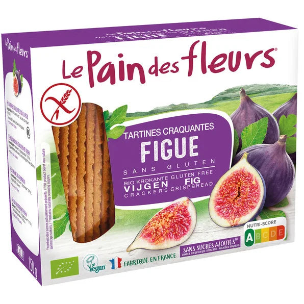 PAIN DES FLEURS -- Pain fleurs riz figue 100gr