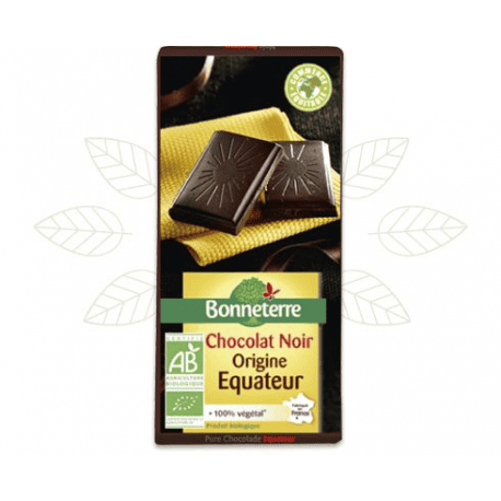 Chocolat degustation noir equateur 90%