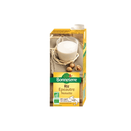 Boisson épeautre-riz-noisette 1L