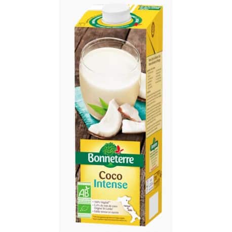 BONNETERRE -- Boisson vegetale coco intense