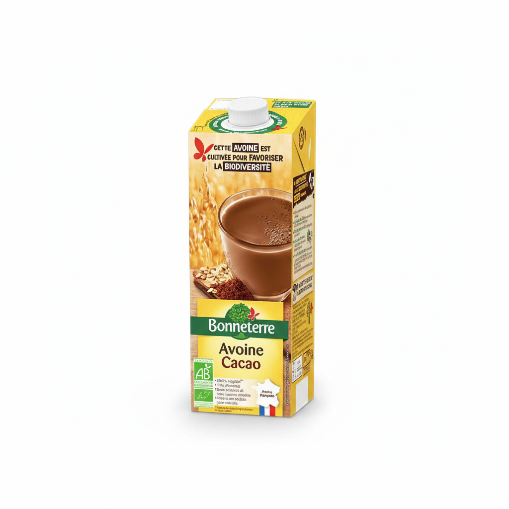 Boisson avoine cacao