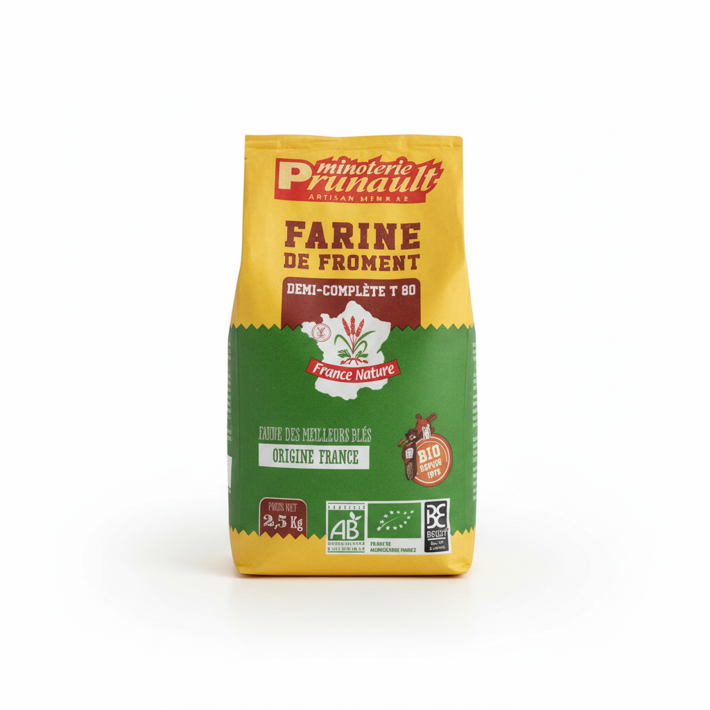 PRUNAULT -- Farine de ble t80