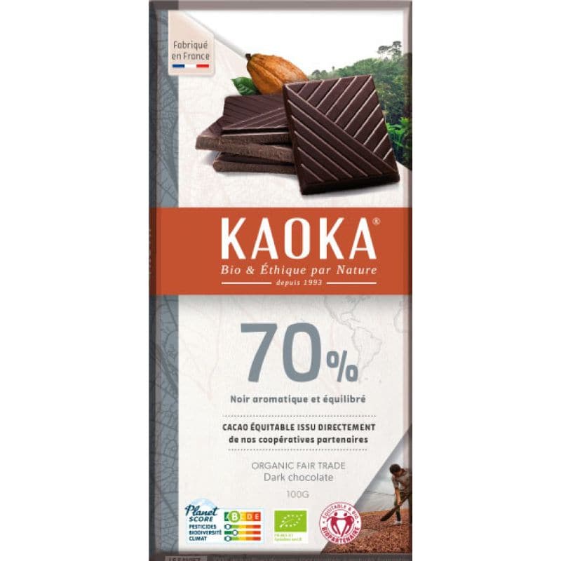 Chocolat noir 70%