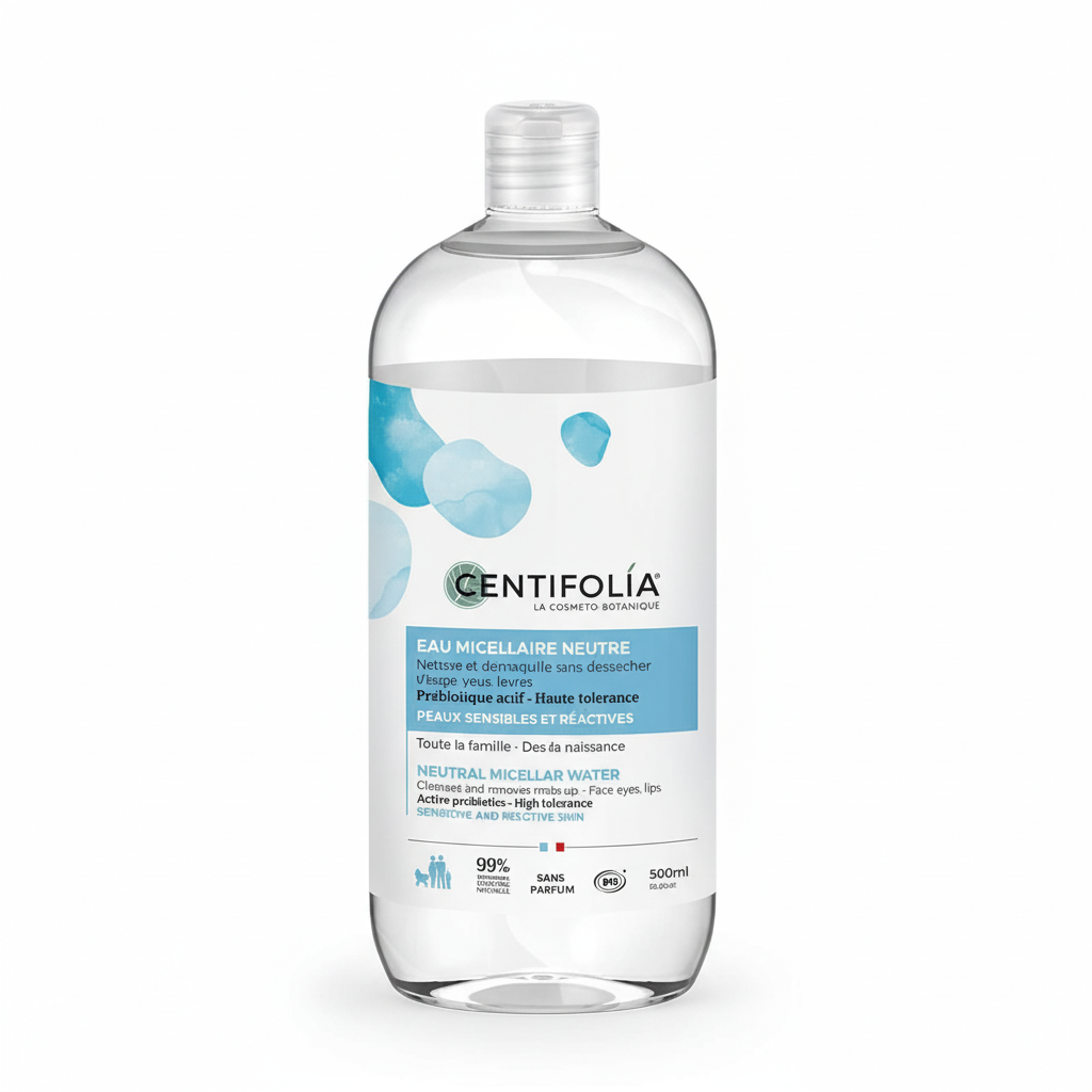 Eau micellaire neutre 500ml - Centifolia