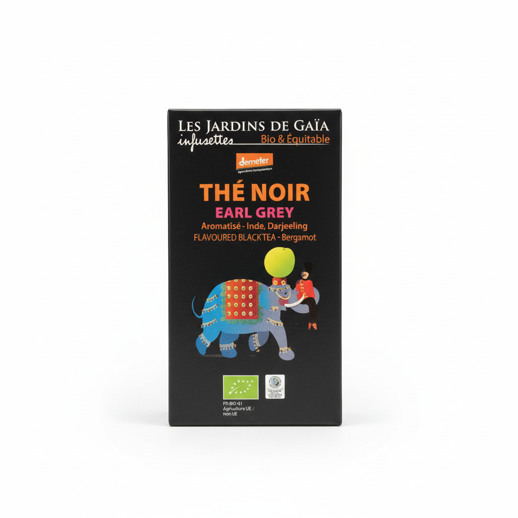 Thé noir - Earl Grey infusettes