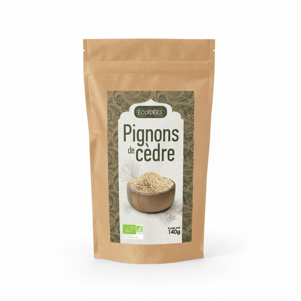 Pignons de cedres 140gr