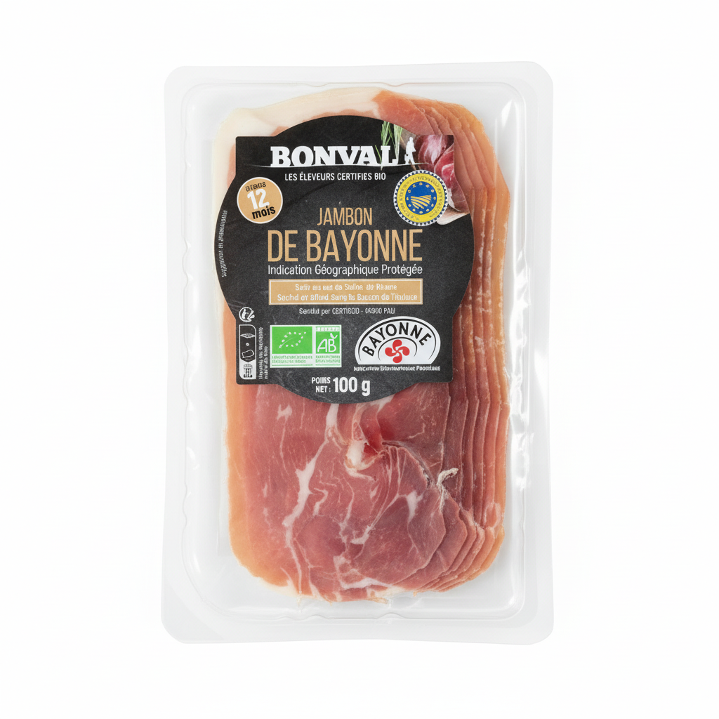 BONVAL -- Jambon de bayonne igp 12 mois