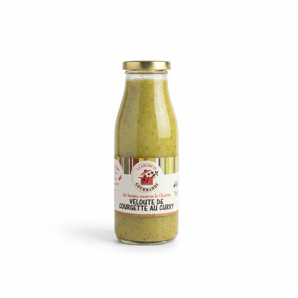 Veloute de courgette au curry 48 cl