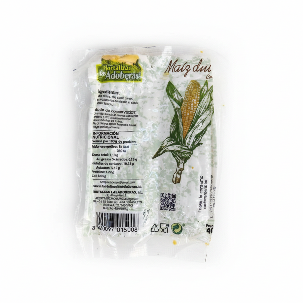 Maïs doux 2 épis 400g